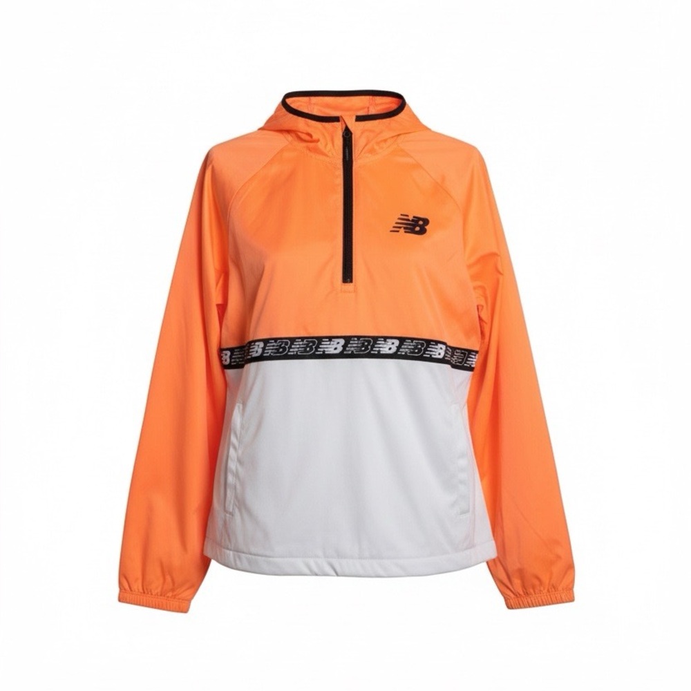 New Balance Colorblock Logo Tape Windbreaker